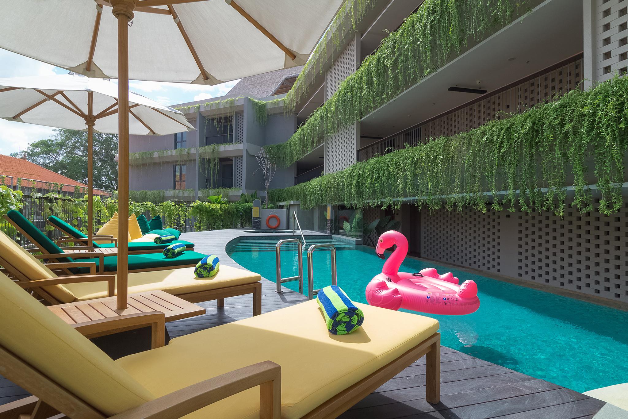 Beachwalk Residence 꾸따 외부 사진